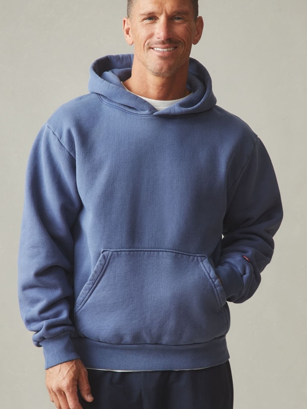 NWOT American Giant Unisex American Vintage Pullover Blue Jean Sweatshirt